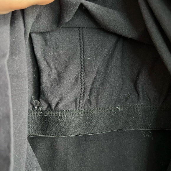 Fabletics Cold Shoulder Black Top. Size M - Picture 6 of 8